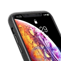 Baseus iPhone Xs Max case Original Super Fiber Black (WIAPIPH65-YP01) 7