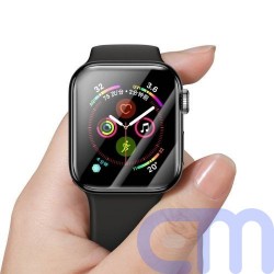 Baseus iWatch 0.2 mm, Full-screen curved T-Glass soft screen protector 44mm, Black (SGAPWA4-H01) 7