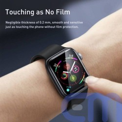 Baseus iWatch 0.2 mm, Full-screen curved T-Glass soft screen protector 44mm, Black (SGAPWA4-H01) 14