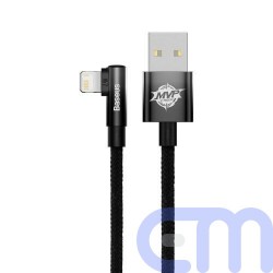 Baseus Lightning MVP 2 Elbow-shaped Fast Charging Data Cable 2.4A 2m Black (CAVP000101) 4
