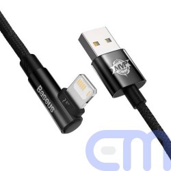 Baseus Lightning MVP 2 Elbow-shaped Fast Charging Data Cable 2.4A 2m Black (CAVP000101) 6