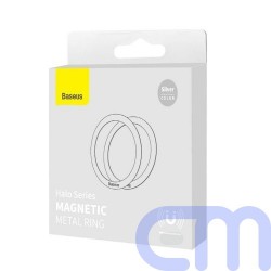 Baseus Magnetic Ring Halo Series (2pcs), Silver (PCCH000002) 17