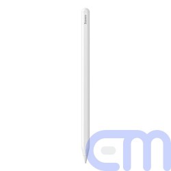 Baseus Tablet Tool Stylus Pen Wireless Charging with LED Indicator + Active Replaceable Tip for iPad, White (SXBC020102) 3