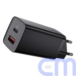 Baseus Travel Charger GaN2 Lite Quick Charger C+U QC 3.0 PD 3.0 65W EU Black (CCGAN2L-B01) 4