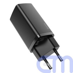 Baseus Travel Charger GaN2 Lite Quick Charger C+U QC 3.0 PD 3.0 65W EU Black (CCGAN2L-B01) 6