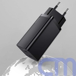 Baseus Travel Charger GaN2 Lite Quick Charger C+U QC 3.0 PD 3.0 65W EU Black (CCGAN2L-B01) 9