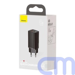 Baseus Travel Charger GaN2 Lite Quick Charger C+U QC 3.0 PD 3.0 65W EU Black (CCGAN2L-B01) 14