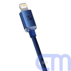 Baseus Type-C - Lightning cable, Crystal Shine Series Fast Charging Data Cable 20W 1.2m Blue (CAJY000203) 5