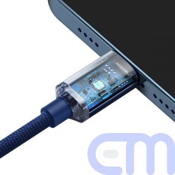 Baseus Type-C - Lightning cable, Crystal Shine Series Fast Charging Data Cable 20W 1.2m Blue (CAJY000203) 6