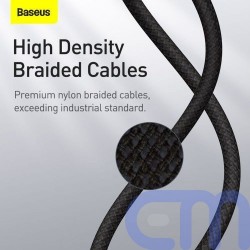 Baseus Type-C - Lightning High Density Braided Fast charging cable PD 20W 2m Black (CATLGD-A01) 7