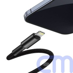 Baseus Type-C - Lightning High Density Braided Fast charging cable PD 20W 2m Black (CATLGD-A01) 10