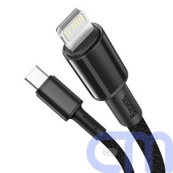 Baseus Type-C - Lightning High Density Braided Fast charging cable PD 20W 2m Black (CATLGD-A01) 11