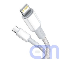 Baseus Type-C - Lightning High Density Braided Fast charging cable PD 20W 2m White (CATLGD-A02) 11