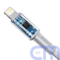 Baseus Type-C - Lightning High Density Braided Fast charging cable PD 20W 2m White (CATLGD-A02) 12