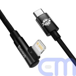 Baseus Type-C - Lightning MVP 2 Elbow-shaped Fast Charging Data Cable 20W 2m Black (CAVP000301) 11