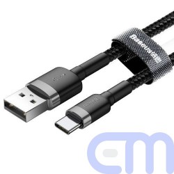 Baseus Type-C Cafule cable 2A, 3m Gray/Black (CATKLF-UG1) 11