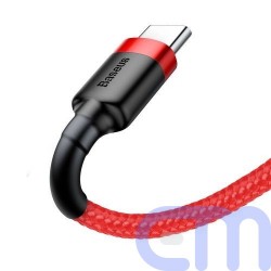 Baseus Type-C Cafule cable 2A, 3m Red/Red (CATKLF-U09) 10