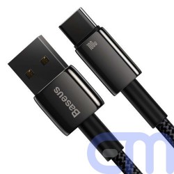 Baseus Type-C Tungsten Gold series cable 480Mb/s, 100W, 2m Black (CAWJ000101) 6