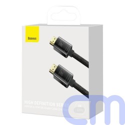 Baseus Video Cable High Definition Series HDMI2.1, HDMI 8K, 2.0 4K, 60 Hz, 2m, Black (WKGQ000101) 1