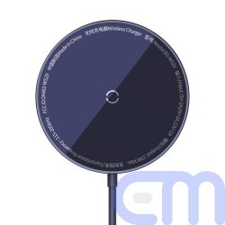 Baseus Wireless Charger Magnetic Simple Mini3, 15W, Purple (CCJJ040205) 4
