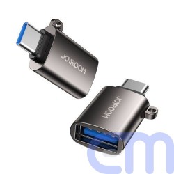Joyroom Adapter, Male USB 3.2 Gen 1 to Female Type-C, Black (S-H151) 2