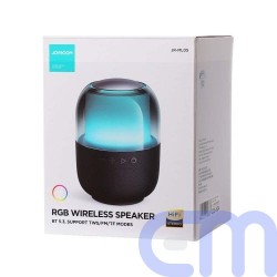 Joyroom Bluetooth Speaker, BT 5.3, RGB light Black (JR-ML05) 11