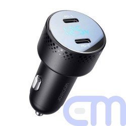 Joyroom Car Charger with Digital Display, U+C, QC 3.0, PD, 70W, Black (JR-CCD02) 15