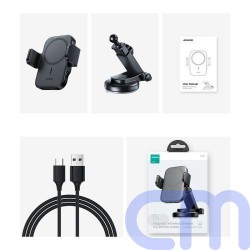 Joyroom Car Mount Wireless Charger MagSafe (Dashboard Version with Suction Cup) 15W, Black (JR-ZS295-DASH) 3