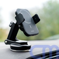 Joyroom Car Mount Wireless Charger MagSafe (Dashboard Version with Suction Cup) 15W, Black (JR-ZS295-DASH) 10