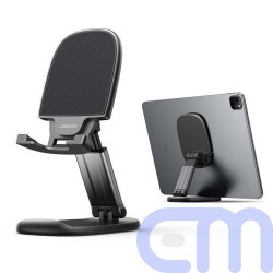 Joyroom Foldable Holder Stand for Phones and Tablets, with Adjustable Height, 4-12.9 inch, Black (JR-ZS371) 3