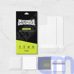 Ringke iPhone 12 Pro Max Back Cover Protector Invisible Defender (2pcs) Matte Clean 3