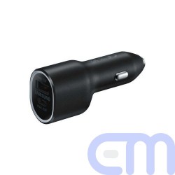 Samsung Car Charger 40W EP-L4020N Dual USB-A + Type-C Black EU (EP-L4020NBEGEU) 1