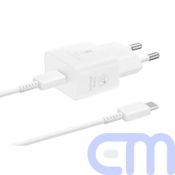 Samsung Travel Charger 25W EP-T2510X PD 3.0 with Type-C to Type-C cable (1m) White EU (EP-T2510XWEGEU) 1