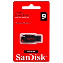 USB atmintinė SanDisk Cruzer Blade USB 2.0 32GB 1