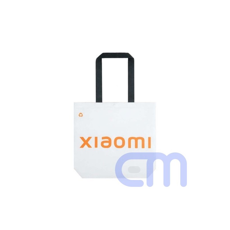 Xiaomi Mi Eco Bag, Durable, Foldable Large Shoulder Bags, Recyclable Polyethylene, White EU BHR5995GL