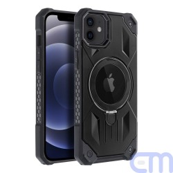 Armor Mag Cover case compatible with MagSafe for IPHONE 12 / 12 PRO black 3