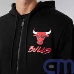 Džemperis vyrams New Era Chicago Bulls, juodas, L 3