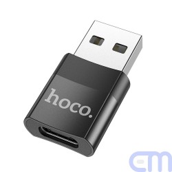 HOCO adaptor OTG from USB A (female) to Type C UA17 black 1