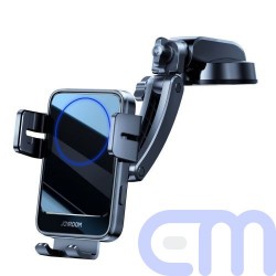 Joyroom Car Mount Wireless Charger 2-in-1  4.6 - 6.8 inch 15W, Black 2