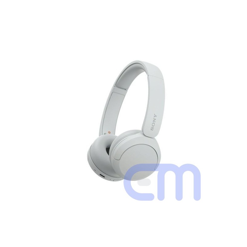 Sony WH-CH520 Bluetooth On-Ear Headphones BT 5.2 White EU