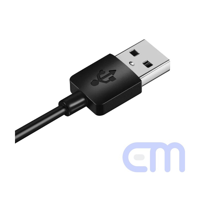 USB laidas išmaniajam laikrodžiui GARMIN FENIX 7, 6, 6X, 6S, 5, 5X, 5S, 5 Plus Vivoactive 3 ir tt įkrovimui HD24 1m. juodas