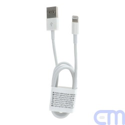 Cable USB for iPhone Lightning 8-pin C601 1m white 1