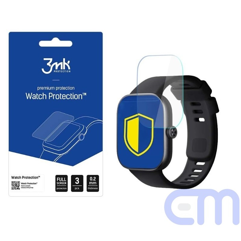 Apsauginė plėvelė 3mk Watch Protection™ Xiaomi Redmi Watch 4