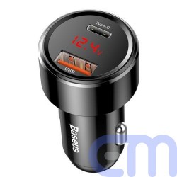 Baseus Car Charger Magic Series PPS digital display (Type-C PD+Intelligent QC) 45W Black CCMLC20C-01 4