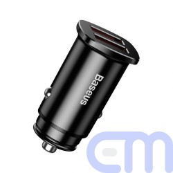 Baseus Car Charger Square metal A + A 30W Dual QC3.0 (SCP.AFC) Black (CCALL-DS01) 3