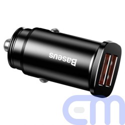 Baseus Car Charger Square metal A + A 30W Dual QC3.0 (SCP.AFC) Black (CCALL-DS01) 5