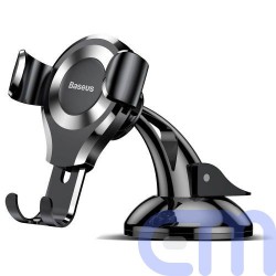 Baseus Car Mount Osculum Type Gravity Black/Silver (SUYL-XP0S) 2