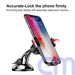 Baseus Car Mount Osculum Type Gravity Black/Silver (SUYL-XP0S) 8