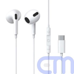 Baseus Earphone Encok C17 in-ear wired earphone with Type-C and microphone White (NGCR010002) 3