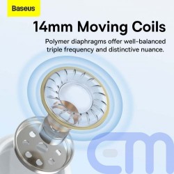 Baseus Earphone Encok C17 in-ear wired earphone with Type-C and microphone White (NGCR010002) 13